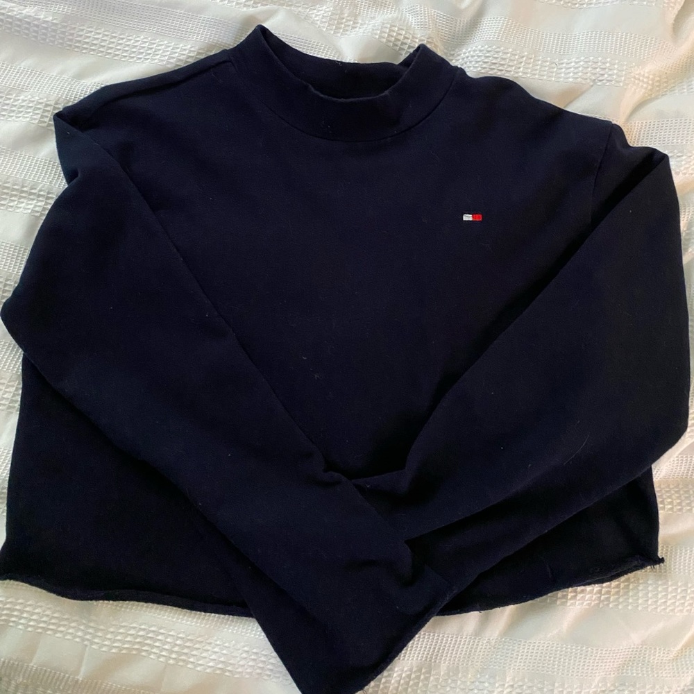Tommy Hilfiger Cropped Long Sleeve Top
